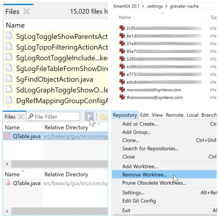 SmartGit 20.1 with improved performance, unified log interface, and flexible worktree management